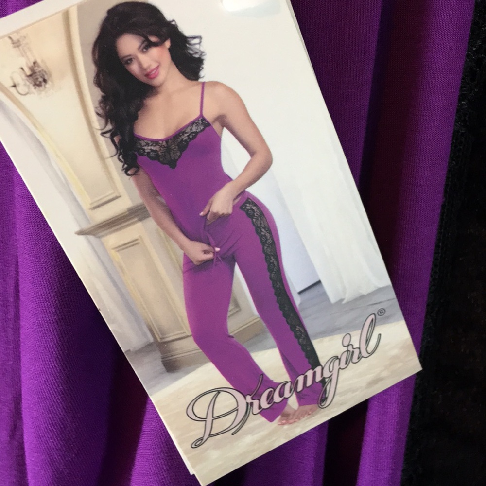 2 piece purple pajamas